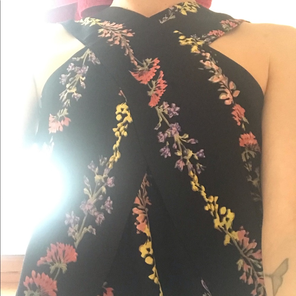 BCBGMAXAzria Floral Romper, NWT, Size XS - Picture 13 of 16